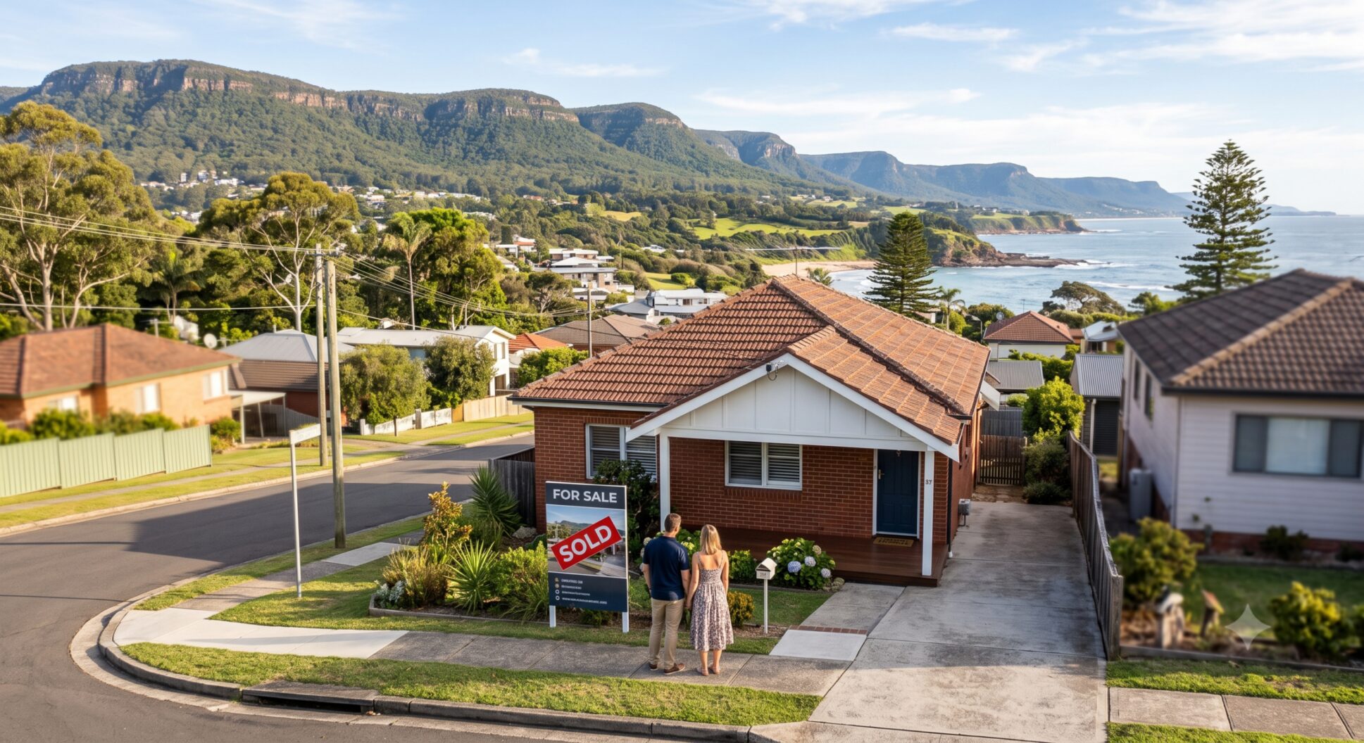 buying-a-home-in-wollongong A coastal home below the Illawarra escarpment, found with the help of a property buyers agent Wollongong specialist.