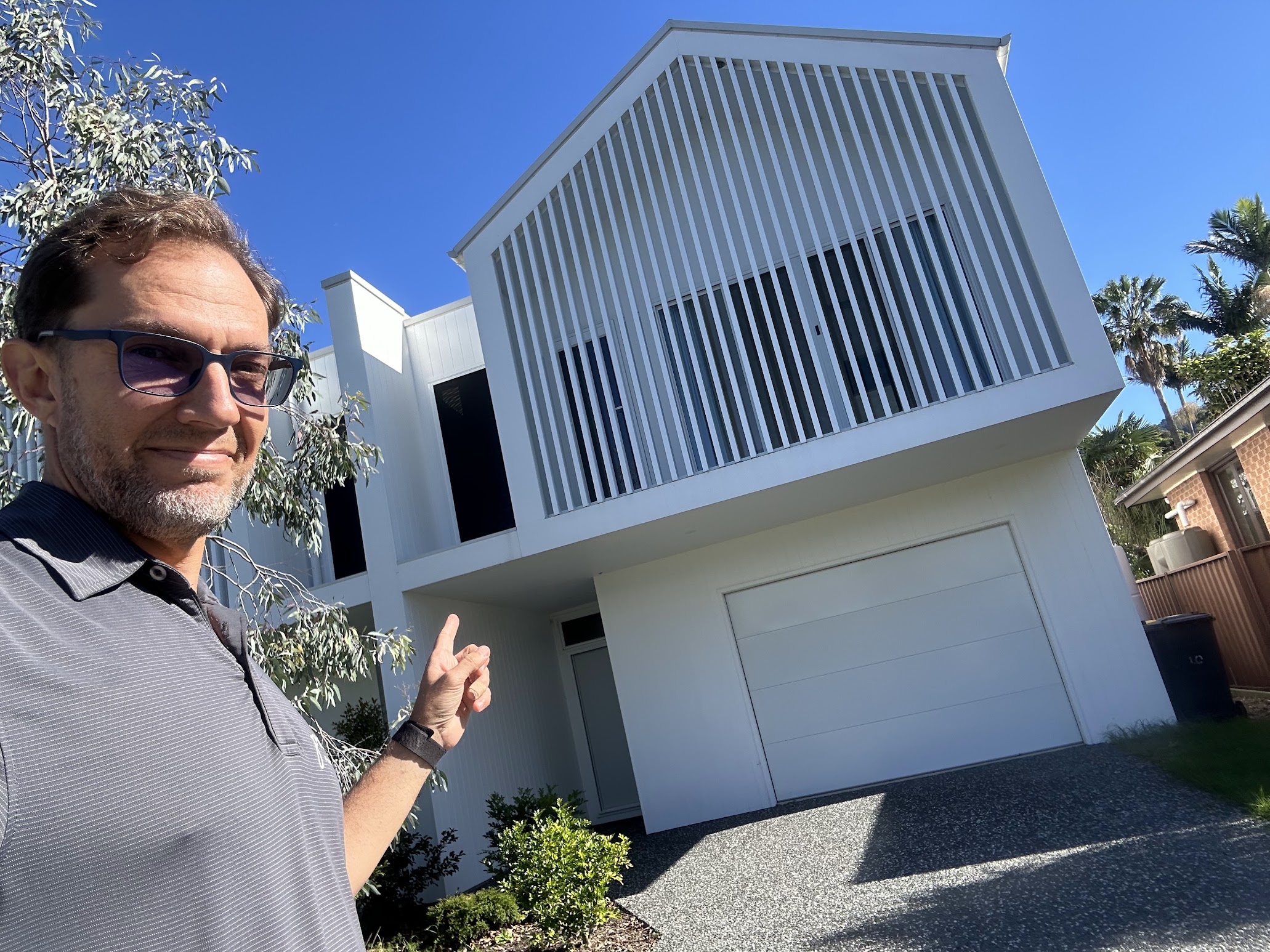 A modern duplex in the northern suburbs of Wollongong