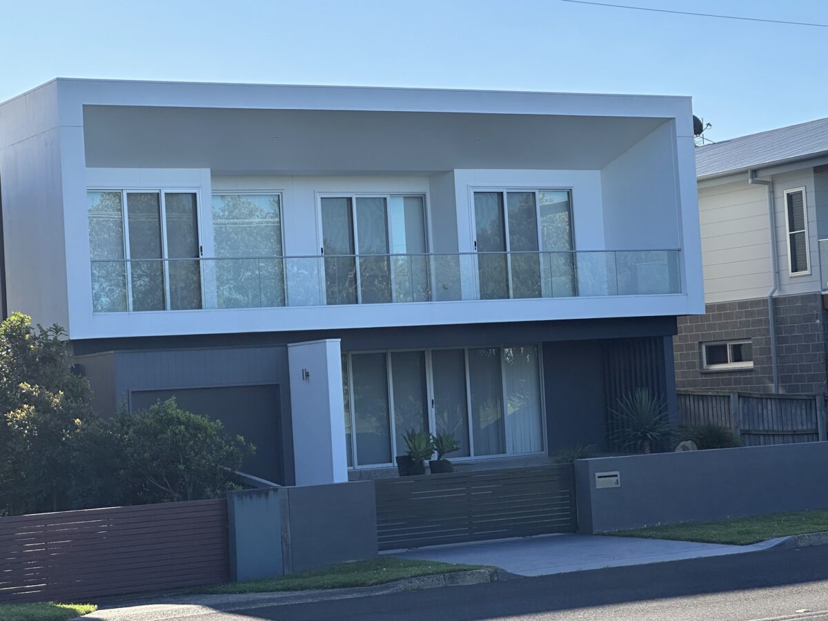 A modern beach house at Gerringong